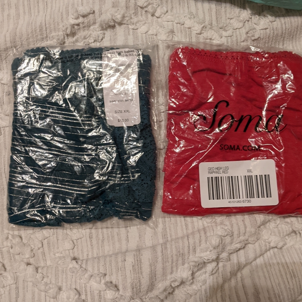 2 pairs soma panties